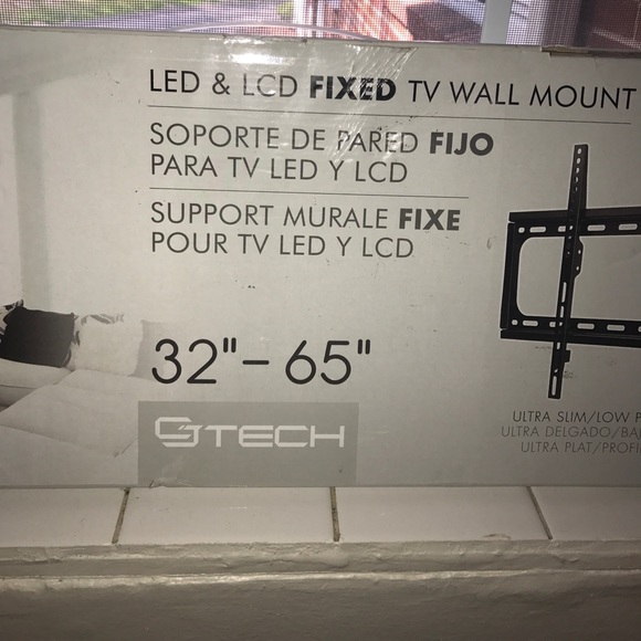 LED & LCD FIXED Flat Screen TV Mount 📺 32"-65". - Picture 2 of 3