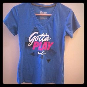 Nike V-neck T-shirt!