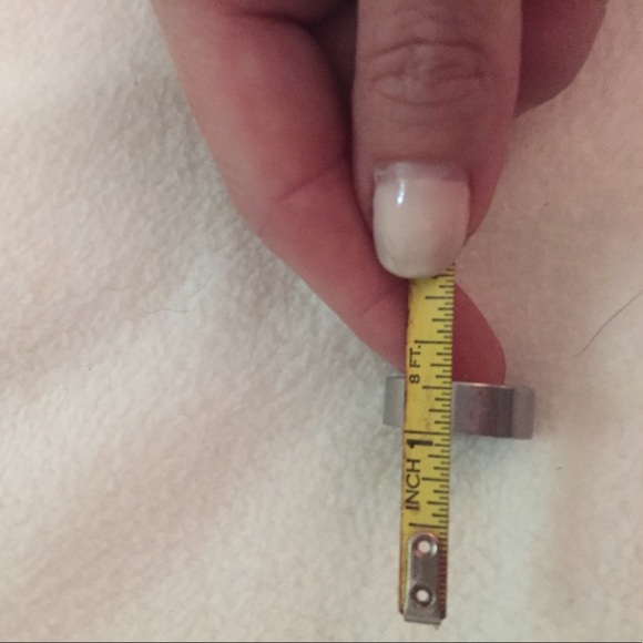 Teno diamond ring 💍 sz 7 titanium Authentic! Real - Picture 5 of 6