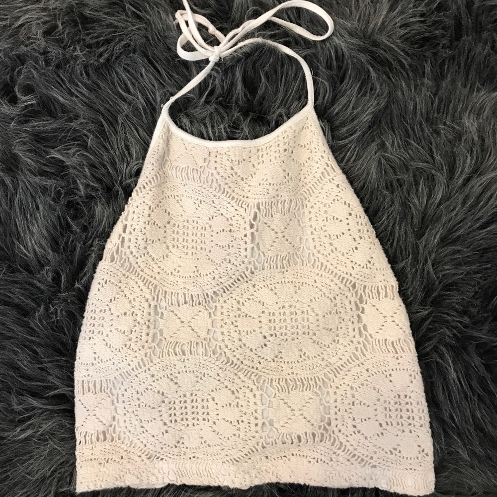 Brandy Melville Lace Halter