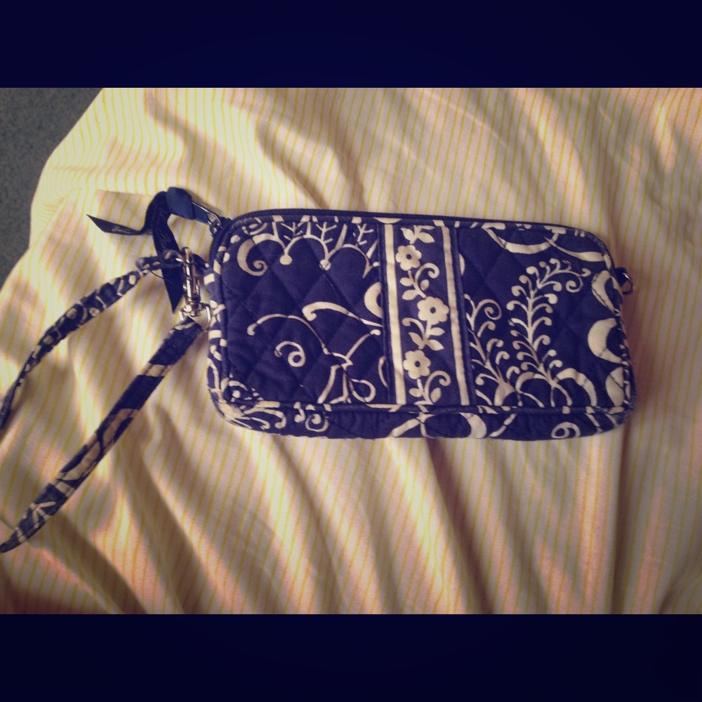Vera Bradley Wristlet Blue