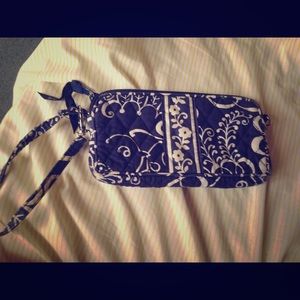 Vera Bradley Wristlet Blue