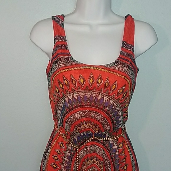 American Rag Dress with Chain Belt - Picture 2 of 5
