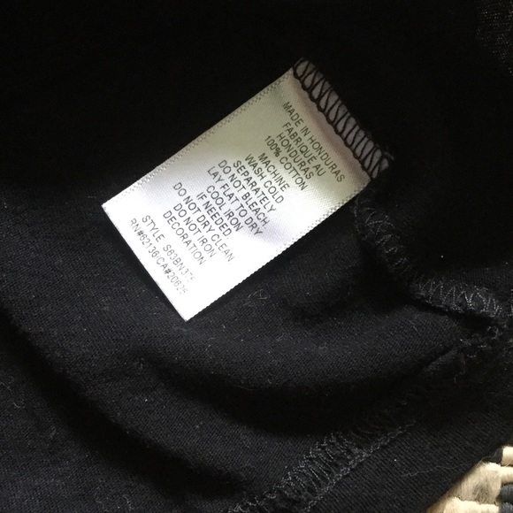 🆕 Black & Sparkly Gold GUESS Top ☀️🌃🌼🍸🌻 - Picture 4 of 5