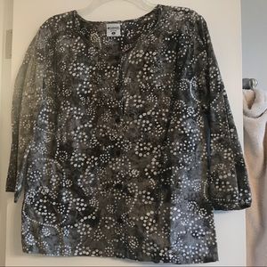 Gray top size XL