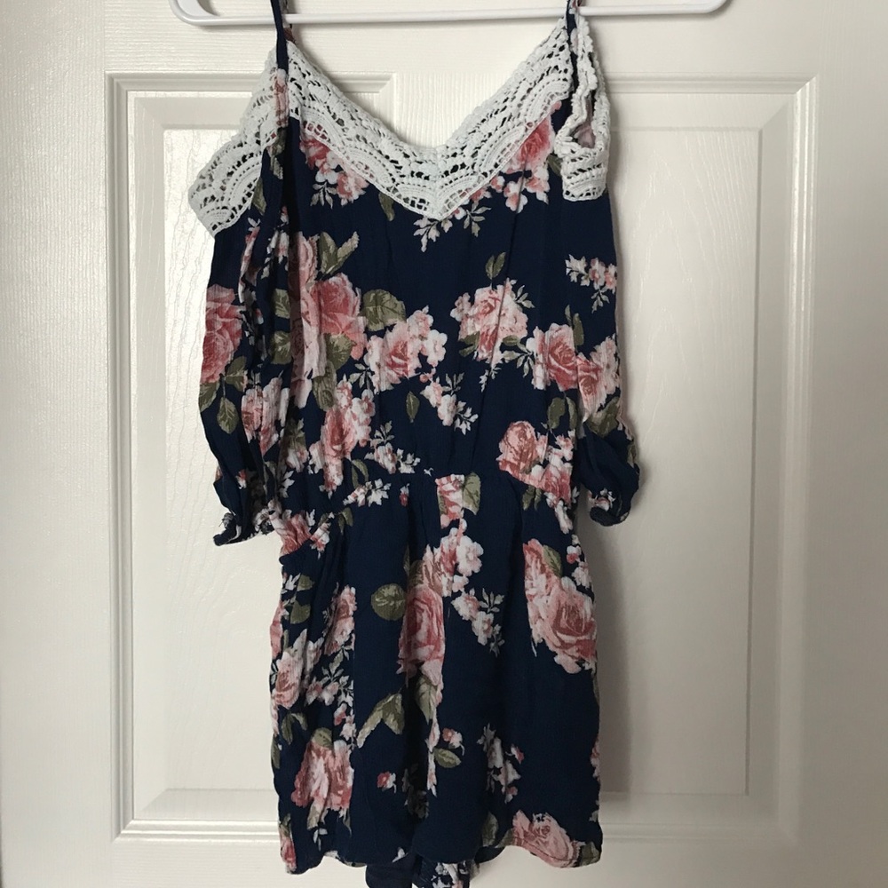 Cold Shoulder Romper