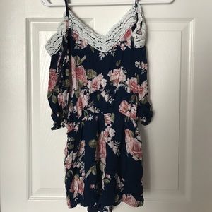 Cold Shoulder Romper
