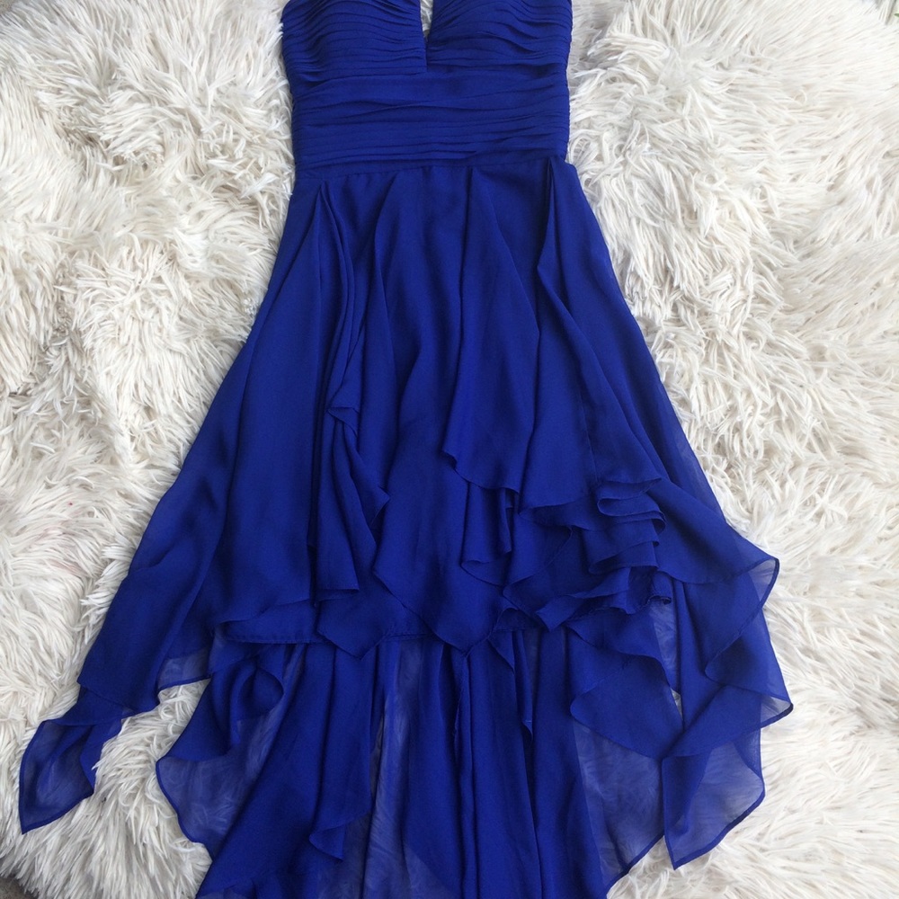 Strapless hi-low gorgeous dress