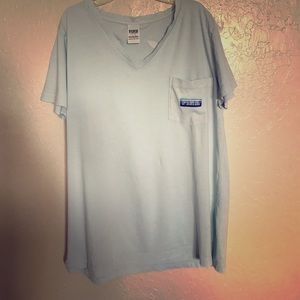 Light Teal Pink shirt