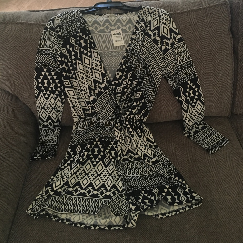 Charlotte Russe Tribal Romper