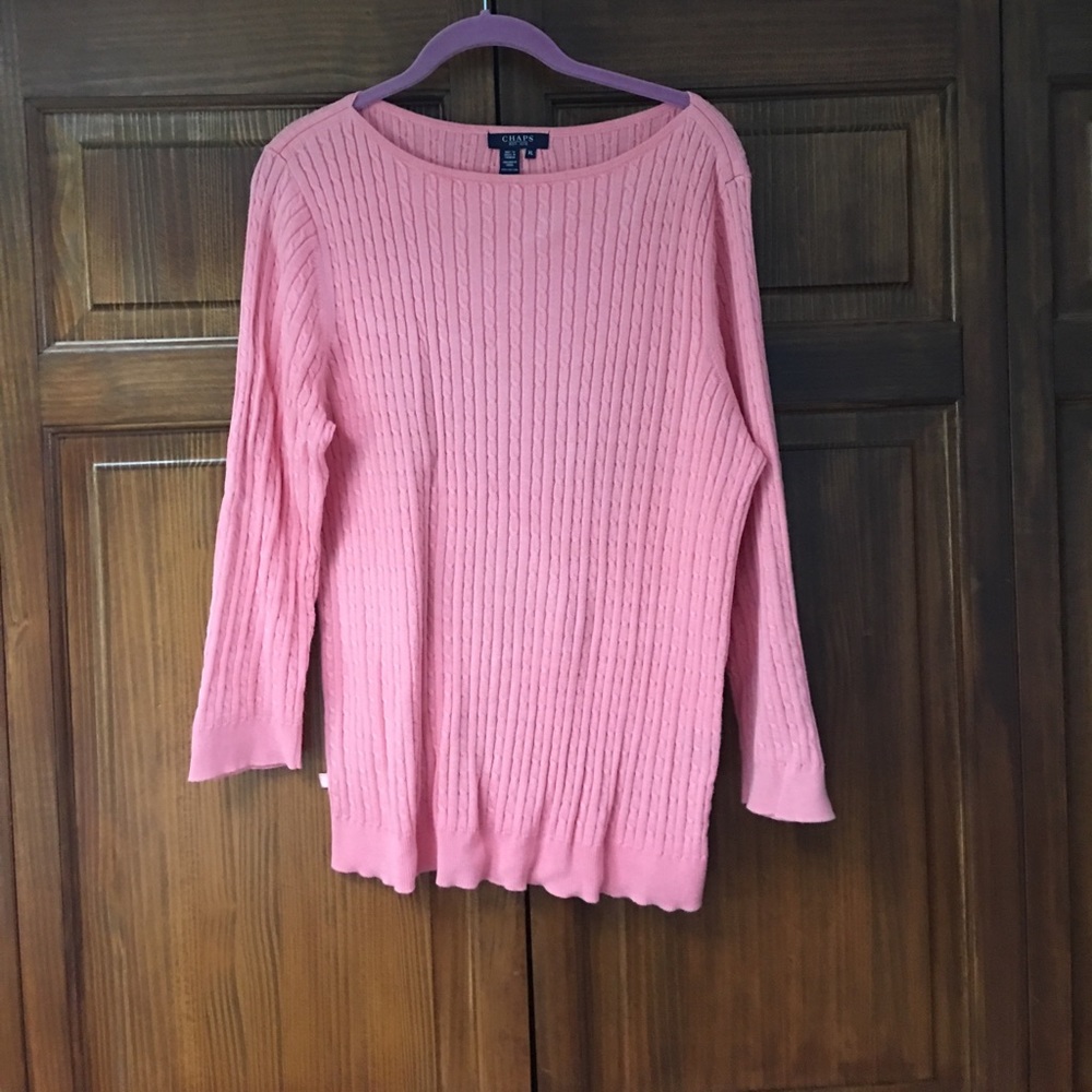 Pink Chaps by Ralph Lauren Sweater