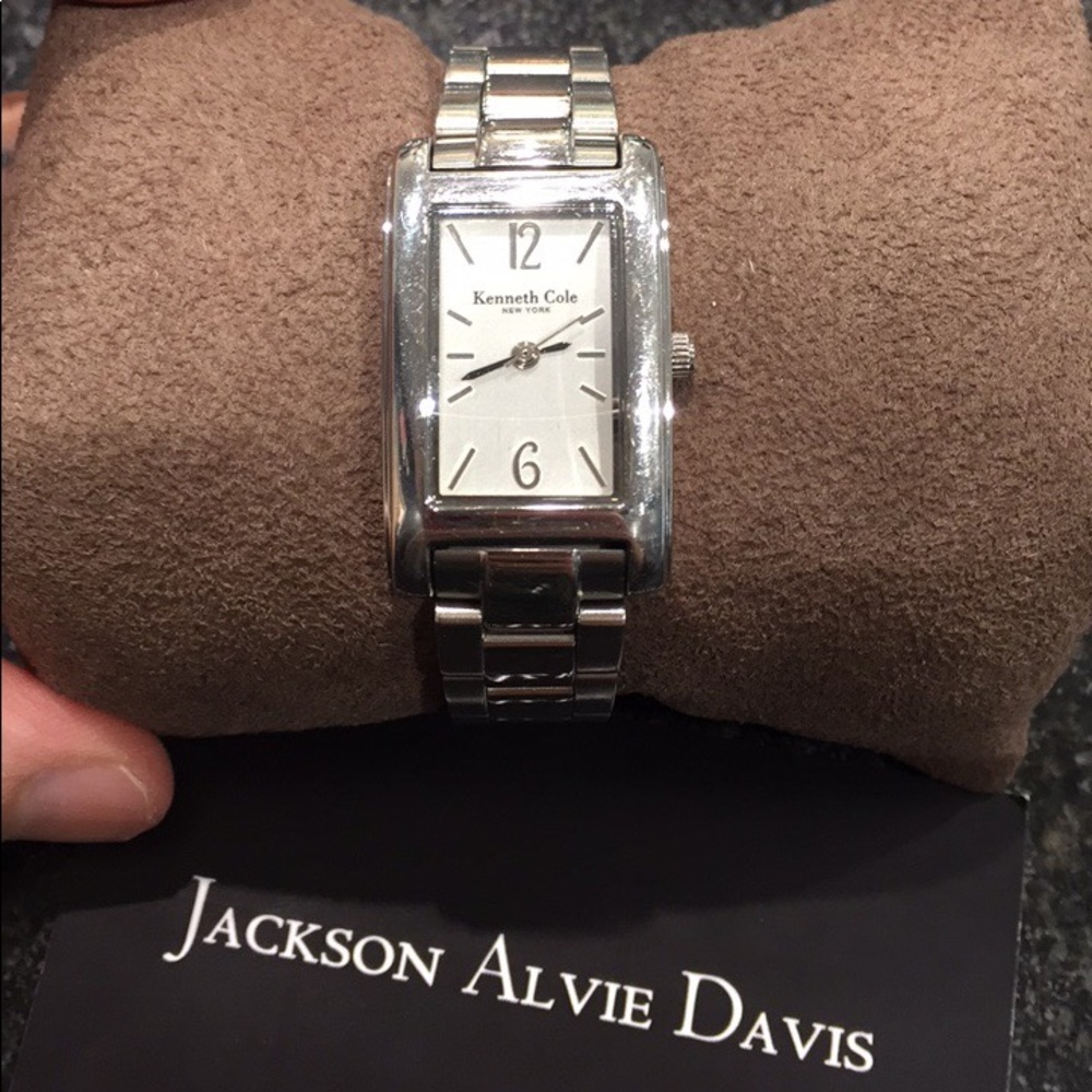 Kenneth Cole Men's Skinny Square Face Watch