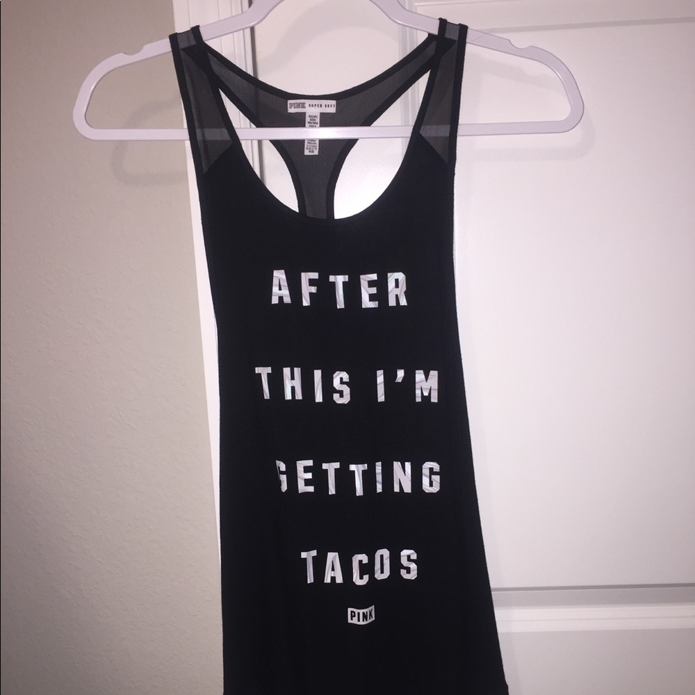 Victoria's Secret pink tank top