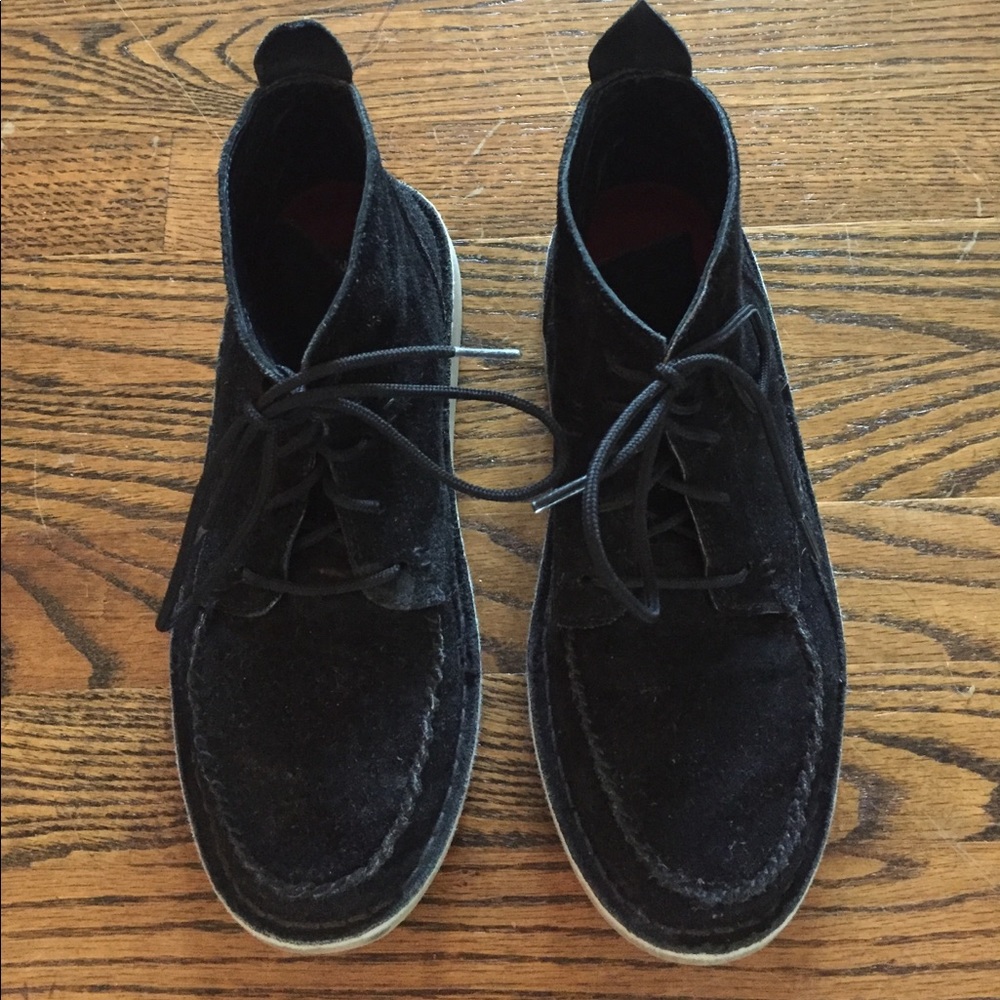 Black 38-Oliberte mid ankle boot