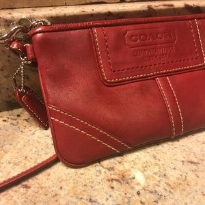 Authentic Coach wristlet