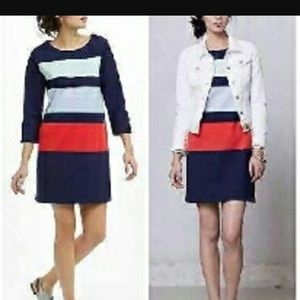 Anthropologie Allihop striped dress