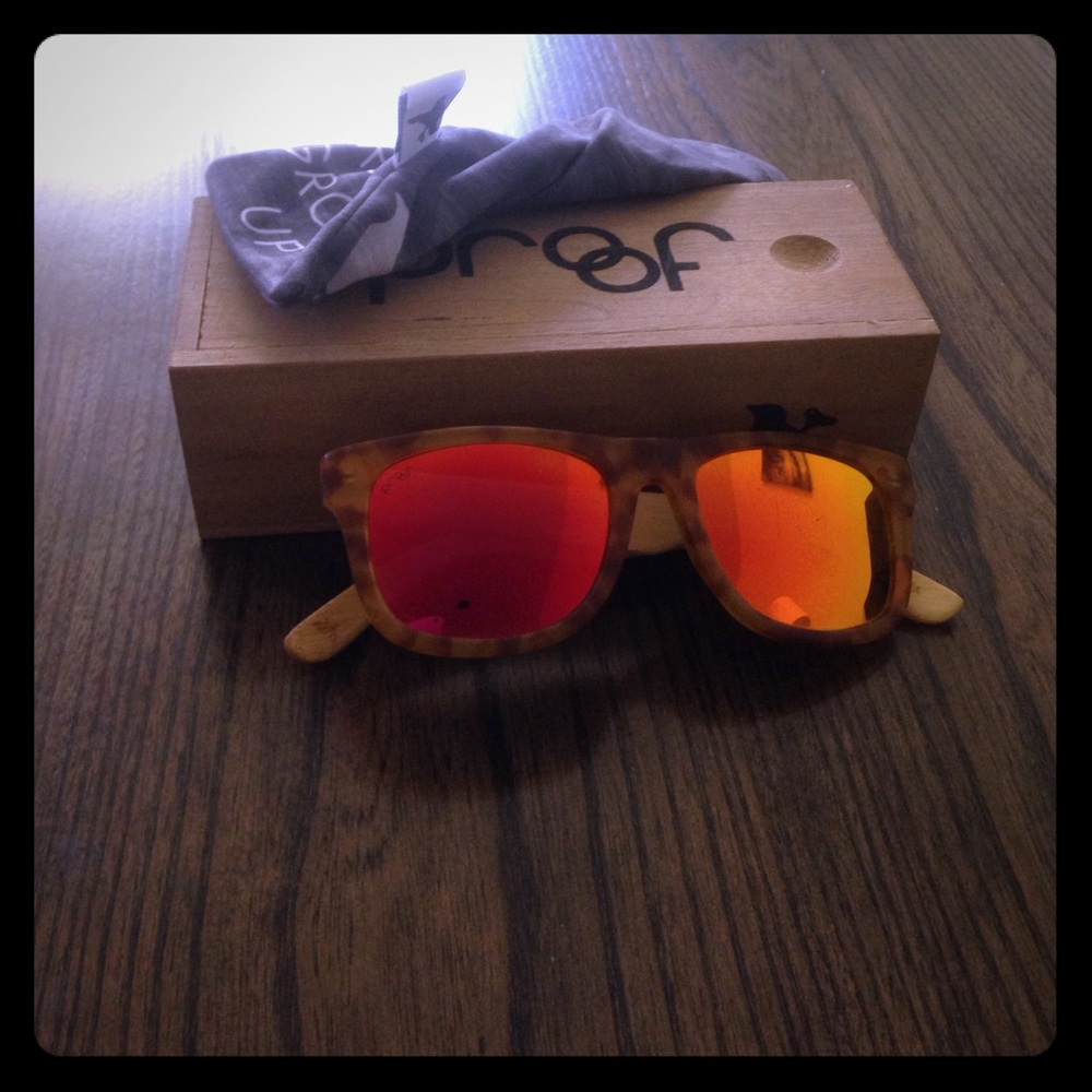 Proof eyewear sunglasses wayfarer model