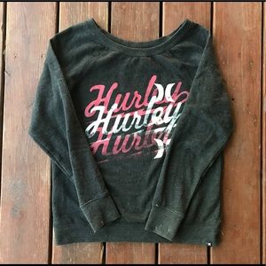 ❤️Hurley Red Printed Sweater
