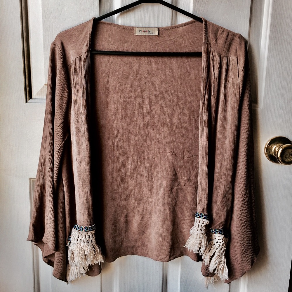 Boho cardigan