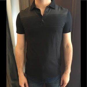 Black and Grey Polo