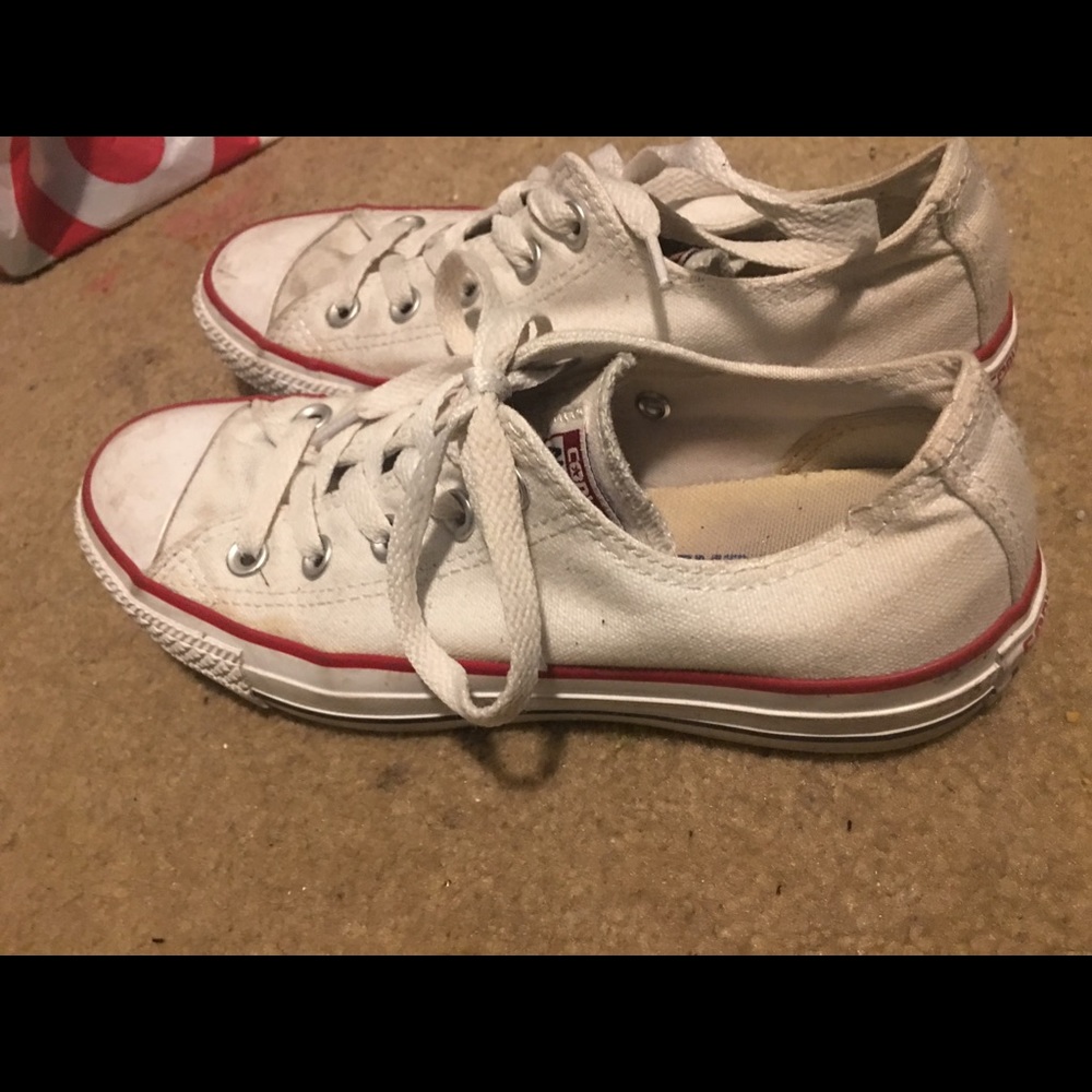 White Converse