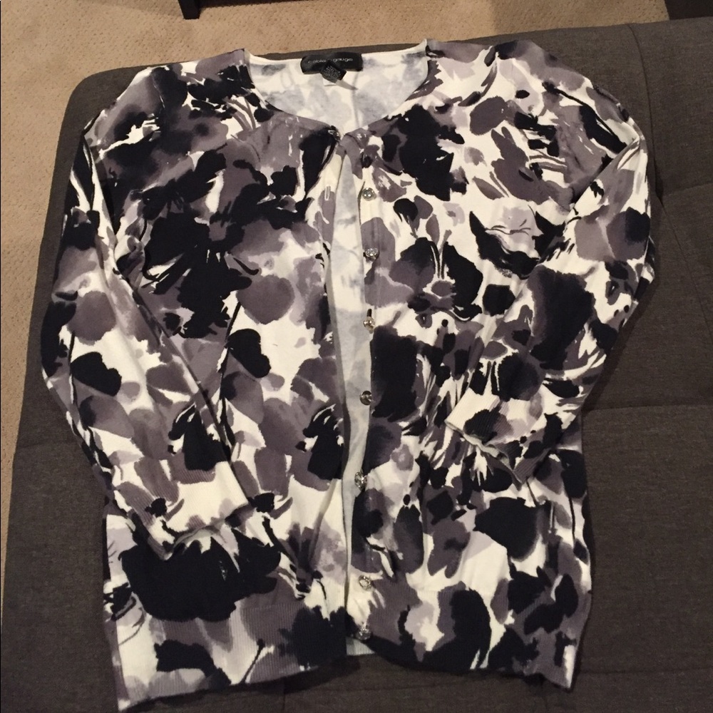 Floral cardigan