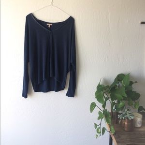 Comfy Navy Blue Sweater