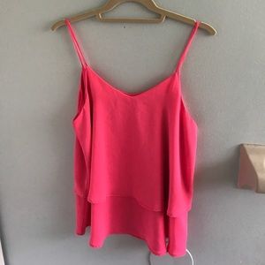 Pink tank top