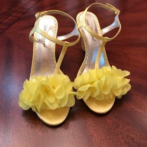 Yellow heels lulu Townsend