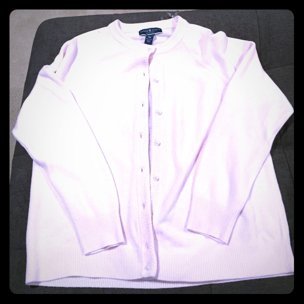 Light pink cardigan