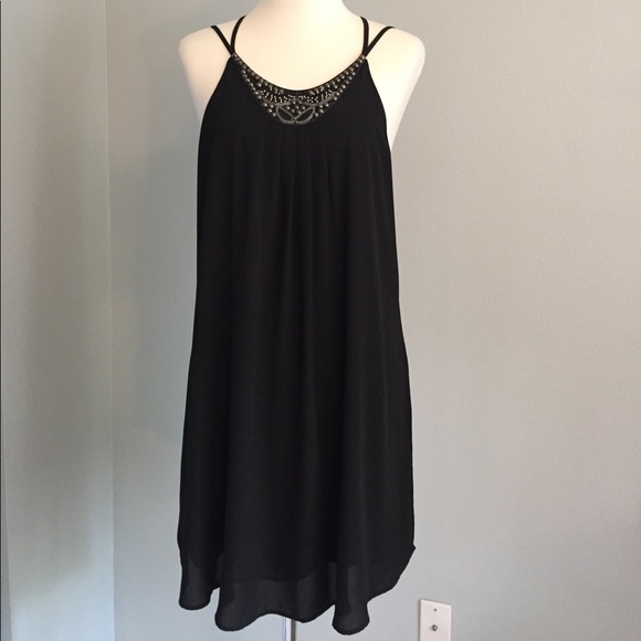 Astr Dresses & Skirts - ASTR Evening dress with spaghetti straps, sequins