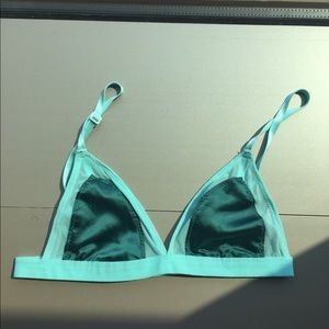 Urban Outfitters two-toned green bralette