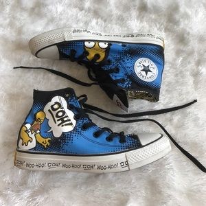 Rare AUTH* converse Simpson edition