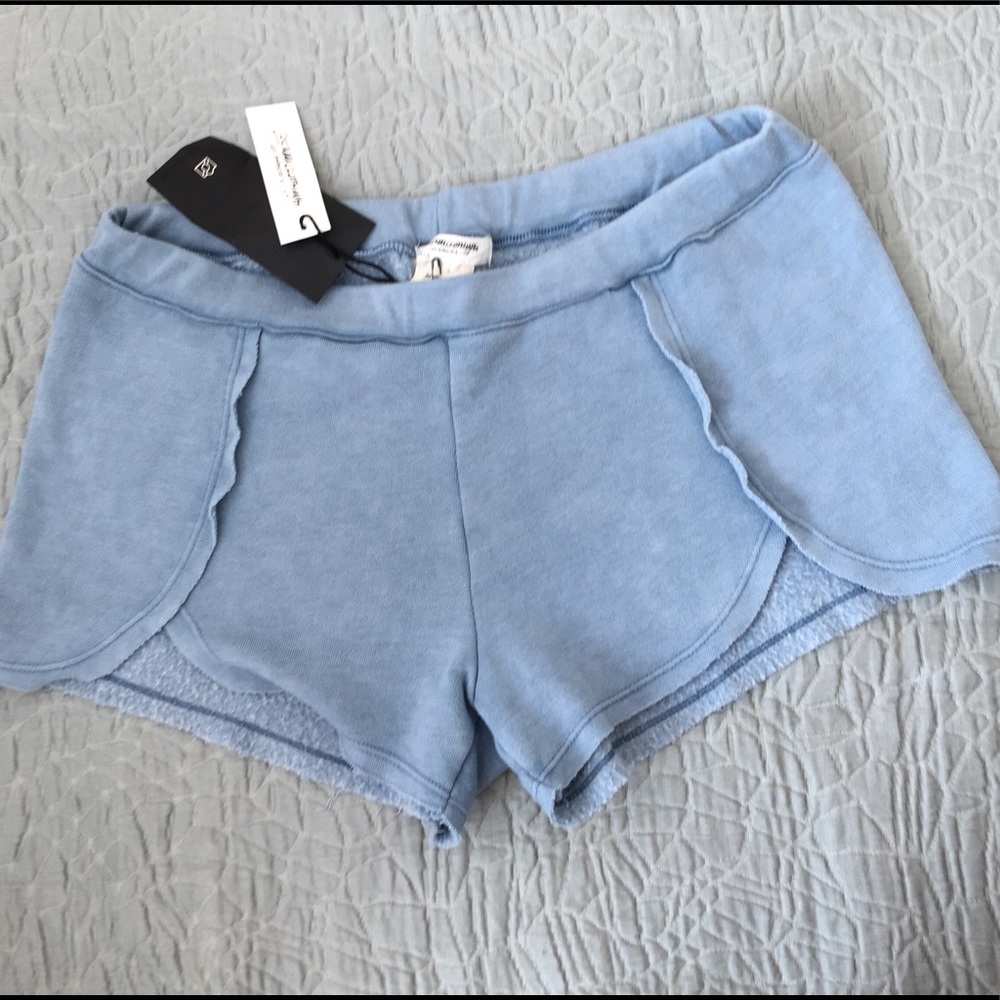 35 mm clothing cotton blue blend new shorts S