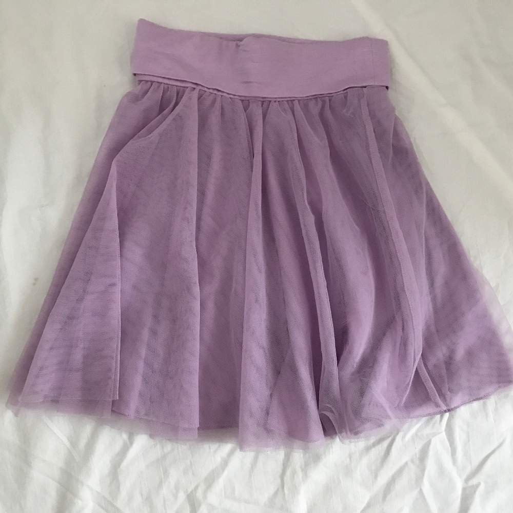 Old Navy lavender tulle skirt 5T XS 4 5