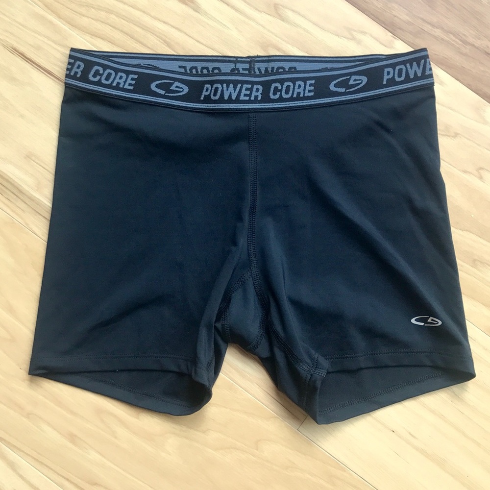 Black Champion Compression Shorts