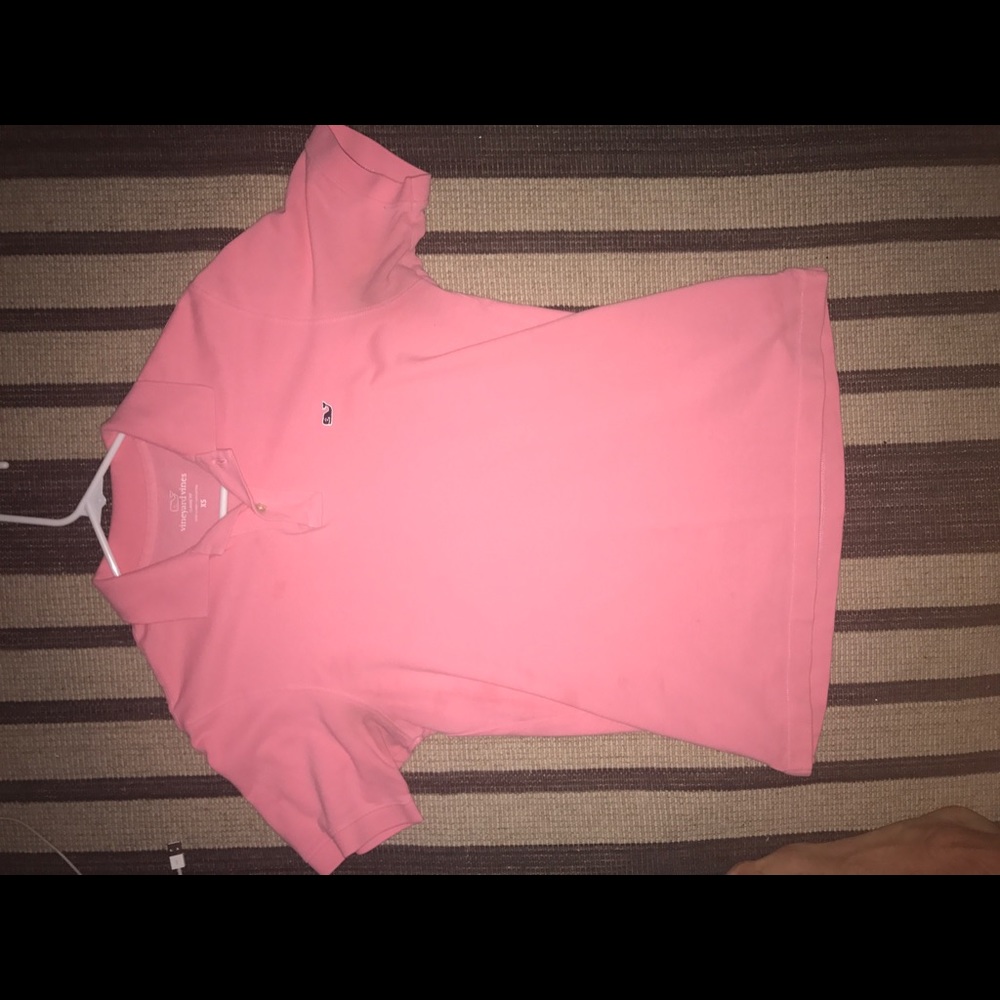 Pink vineyard vines polo