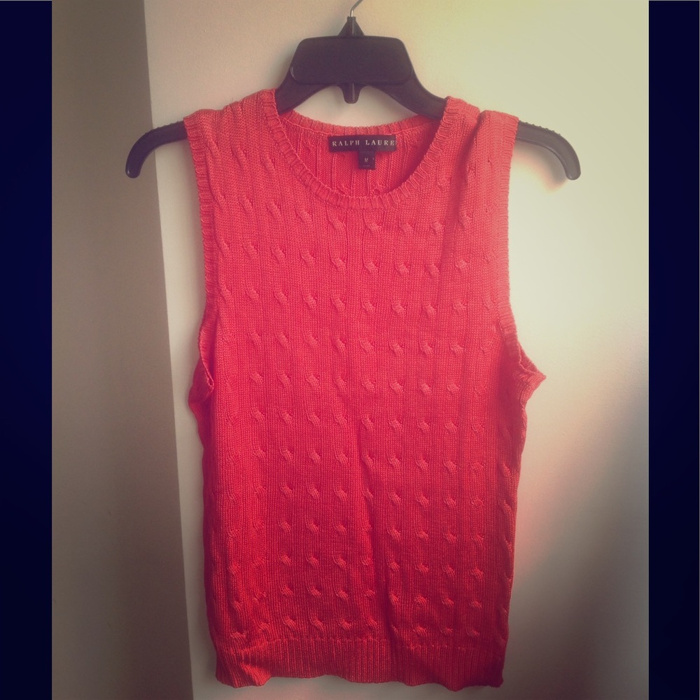 Ralph Lauren Black Label, Sleeveless Knit Sweater