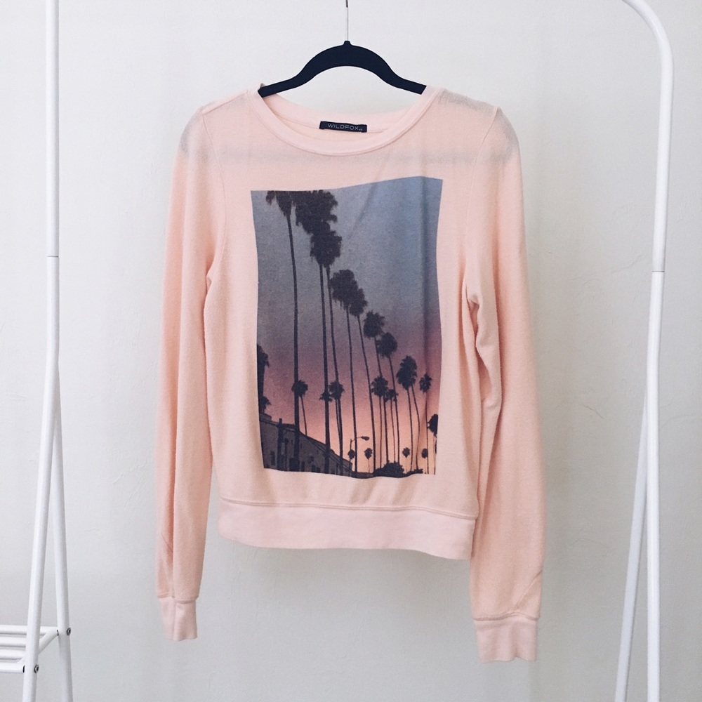 Wildfox LA California Super Soft Sweatshirt