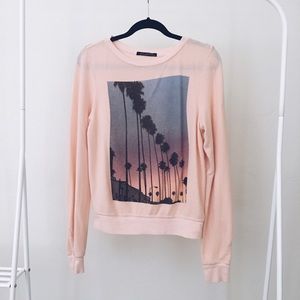 Wildfox LA California Super Soft Sweatshirt