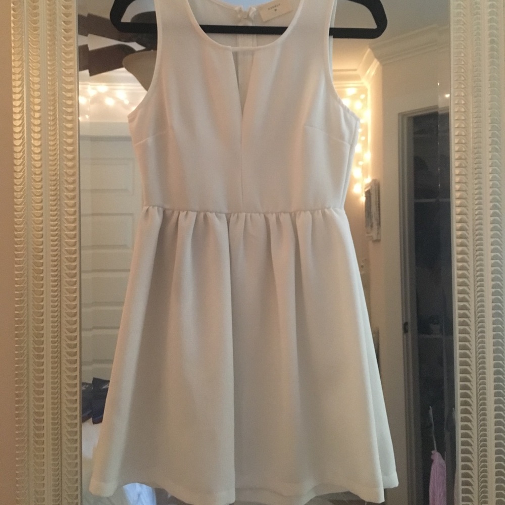 White dress