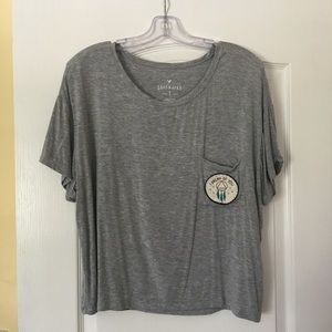 American Eagle Flowy Soft and Sexy Tee