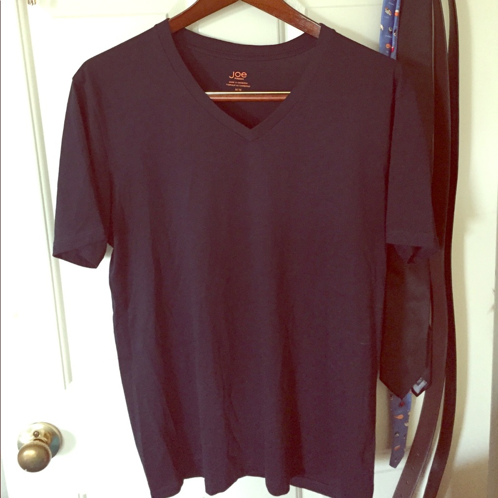 Joe Fresh Navy V-neck