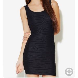Textured Body Con Dress