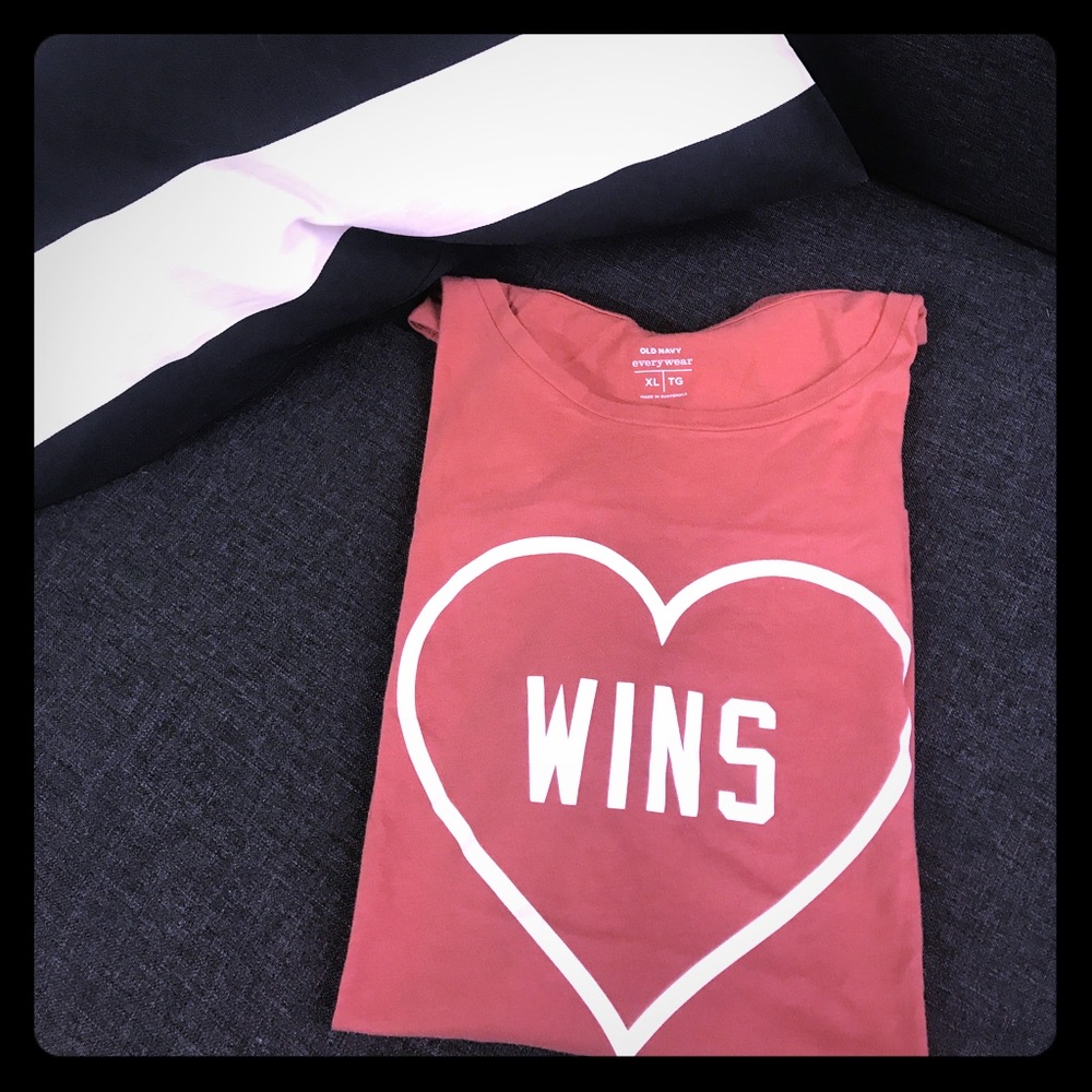 Women's LOVE WINS graphic tee