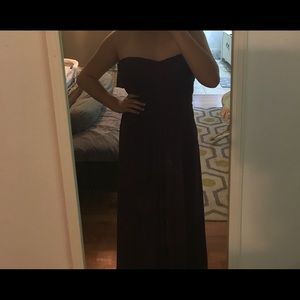 Brand new violet floor length dress!