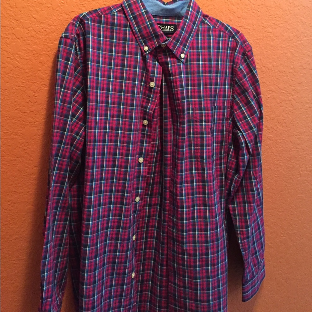 Chaps men's long sleeve dress shirt.