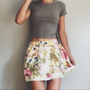 Floral skirt by Abercrombie & Fitch