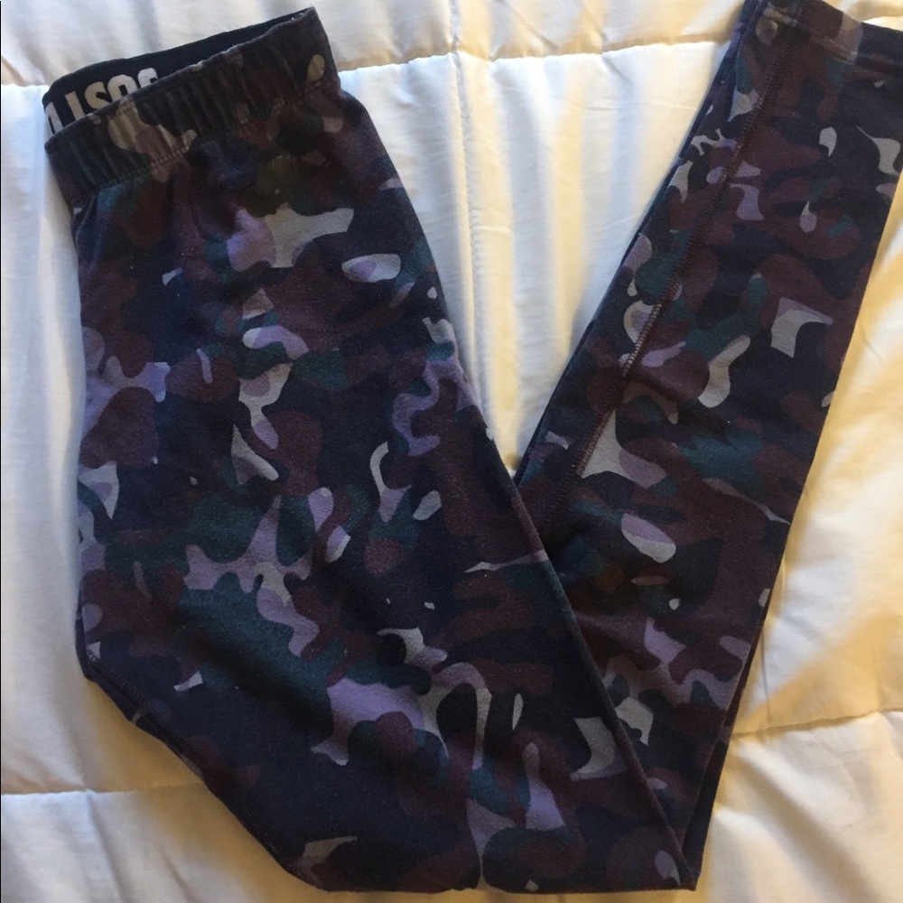 Nike Purple Camo Leg-A-See tights