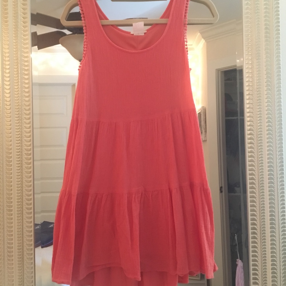 Orange dress